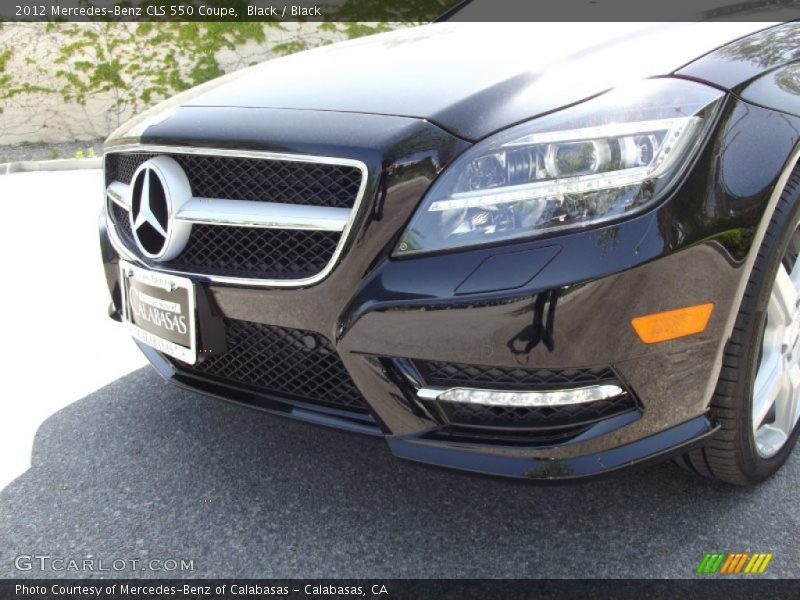 Black / Black 2012 Mercedes-Benz CLS 550 Coupe