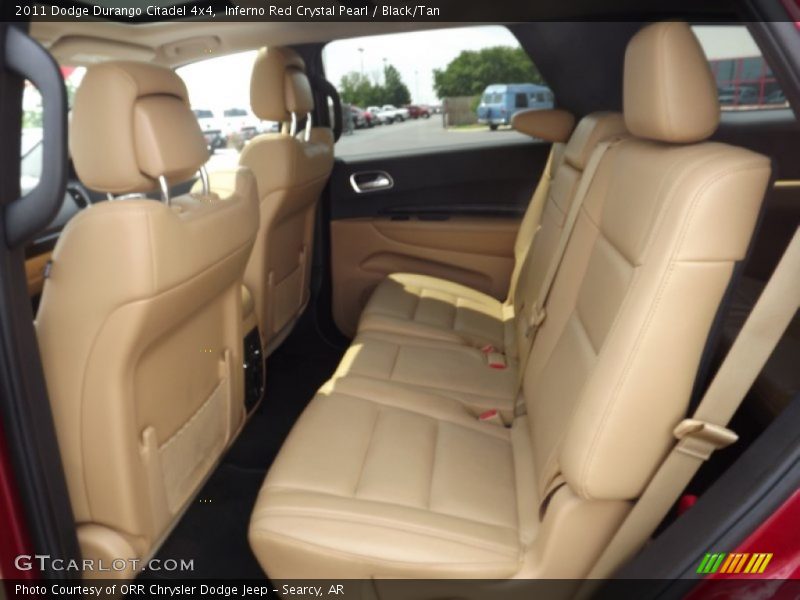 Inferno Red Crystal Pearl / Black/Tan 2011 Dodge Durango Citadel 4x4