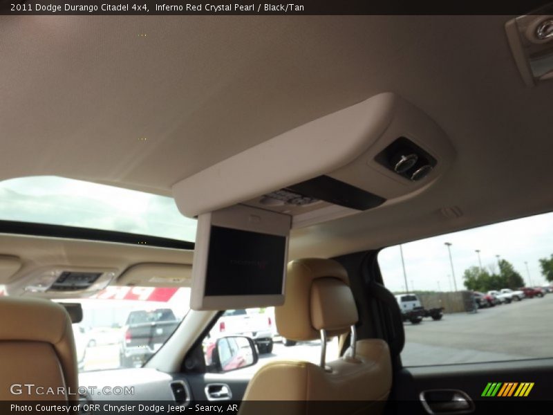 Inferno Red Crystal Pearl / Black/Tan 2011 Dodge Durango Citadel 4x4