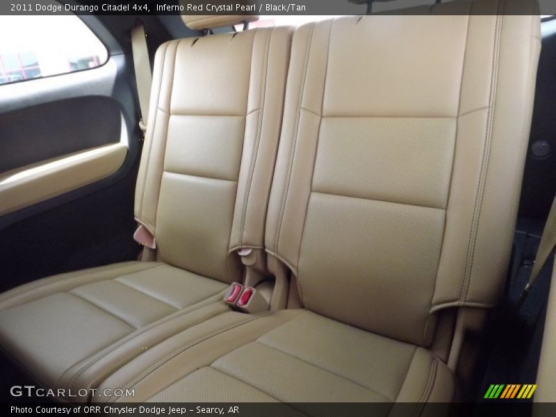 Inferno Red Crystal Pearl / Black/Tan 2011 Dodge Durango Citadel 4x4