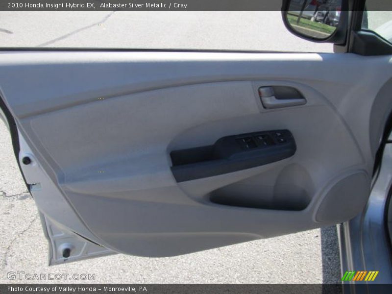 Alabaster Silver Metallic / Gray 2010 Honda Insight Hybrid EX