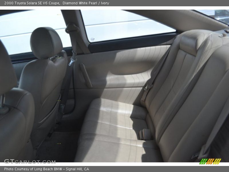 Diamond White Pearl / Ivory 2000 Toyota Solara SE V6 Coupe