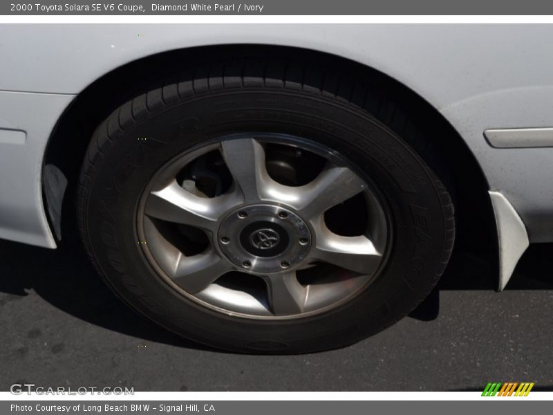 Diamond White Pearl / Ivory 2000 Toyota Solara SE V6 Coupe