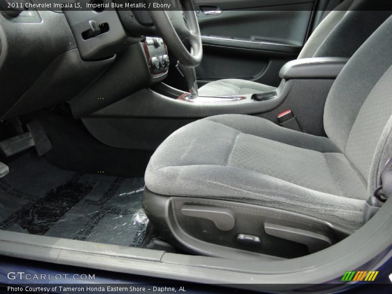 Imperial Blue Metallic / Ebony 2011 Chevrolet Impala LS