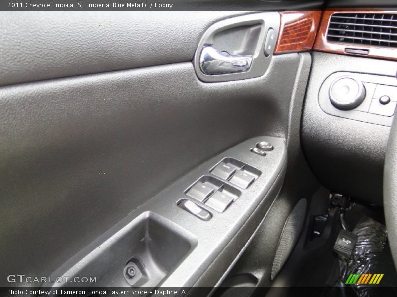 Imperial Blue Metallic / Ebony 2011 Chevrolet Impala LS