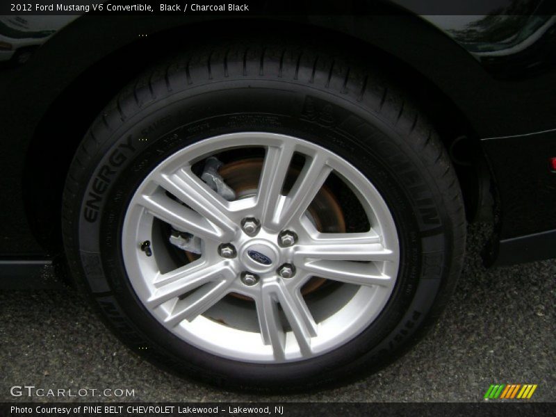 Black / Charcoal Black 2012 Ford Mustang V6 Convertible