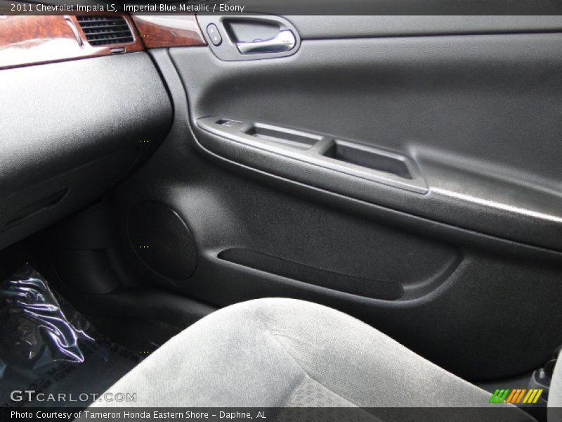 Imperial Blue Metallic / Ebony 2011 Chevrolet Impala LS