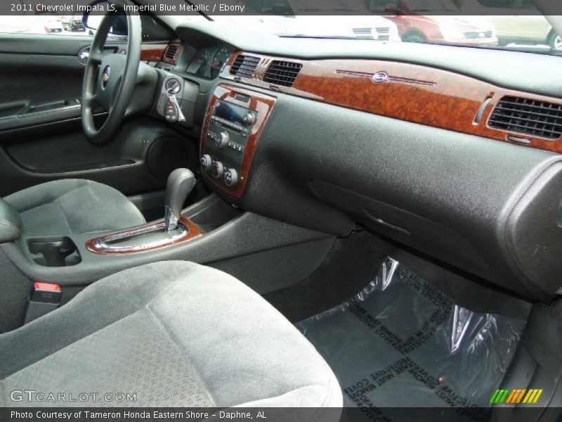 Imperial Blue Metallic / Ebony 2011 Chevrolet Impala LS