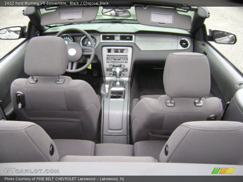 Black / Charcoal Black 2012 Ford Mustang V6 Convertible