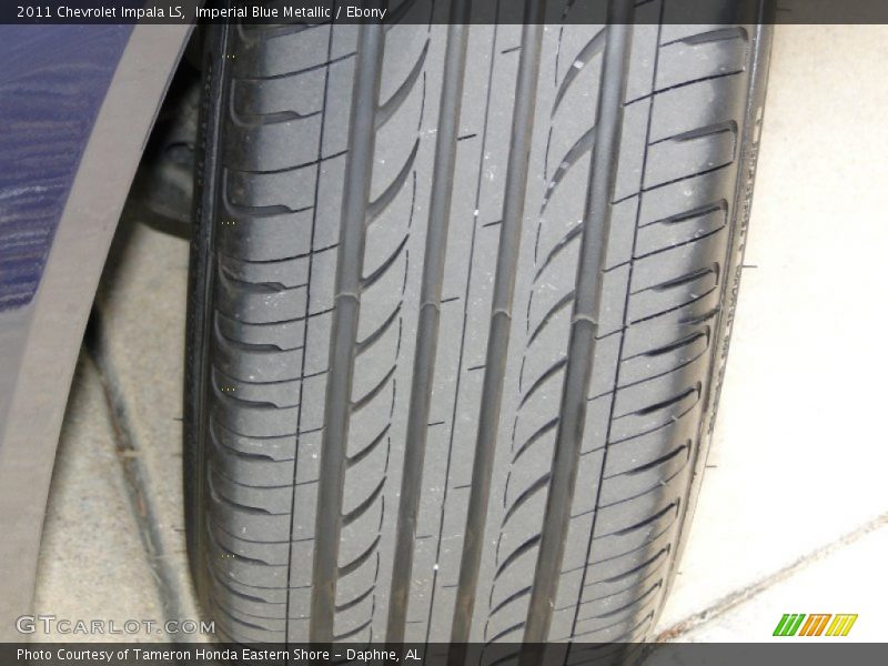 Imperial Blue Metallic / Ebony 2011 Chevrolet Impala LS