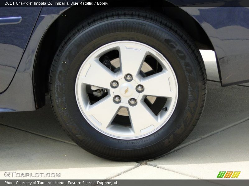 Imperial Blue Metallic / Ebony 2011 Chevrolet Impala LS