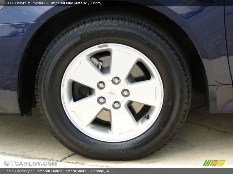 Imperial Blue Metallic / Ebony 2011 Chevrolet Impala LS