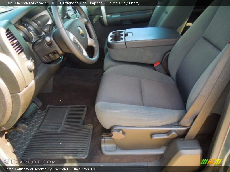 Imperial Blue Metallic / Ebony 2009 Chevrolet Silverado 1500 LT Extended Cab