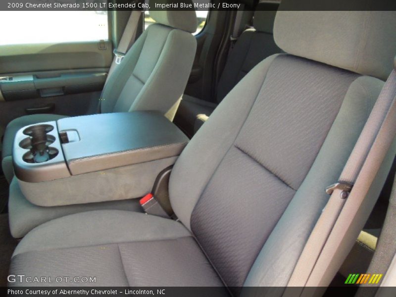 Imperial Blue Metallic / Ebony 2009 Chevrolet Silverado 1500 LT Extended Cab