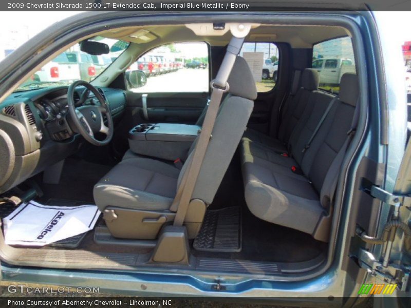 Imperial Blue Metallic / Ebony 2009 Chevrolet Silverado 1500 LT Extended Cab