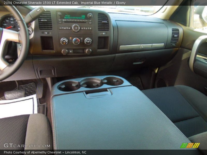 Imperial Blue Metallic / Ebony 2009 Chevrolet Silverado 1500 LT Extended Cab