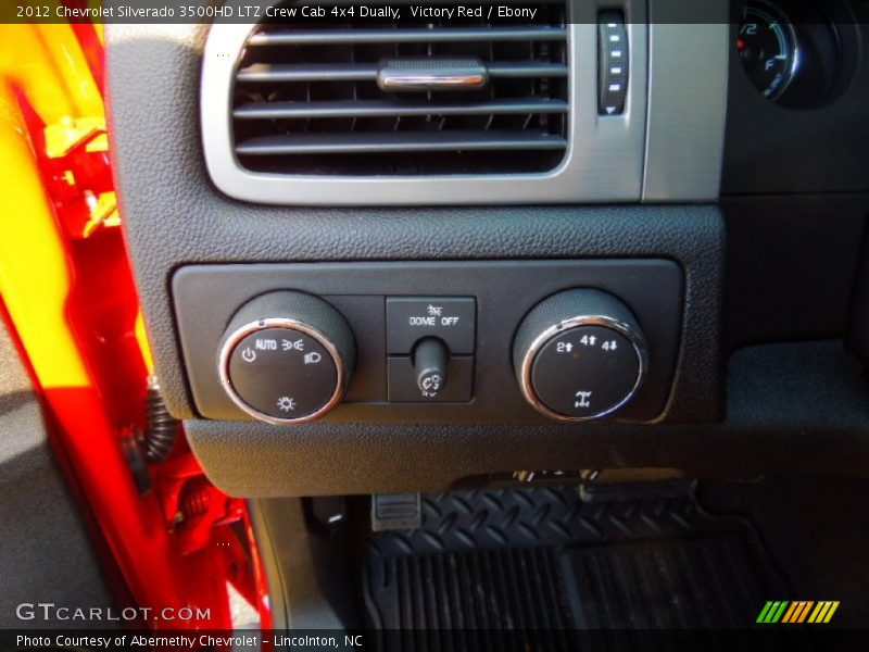 Victory Red / Ebony 2012 Chevrolet Silverado 3500HD LTZ Crew Cab 4x4 Dually