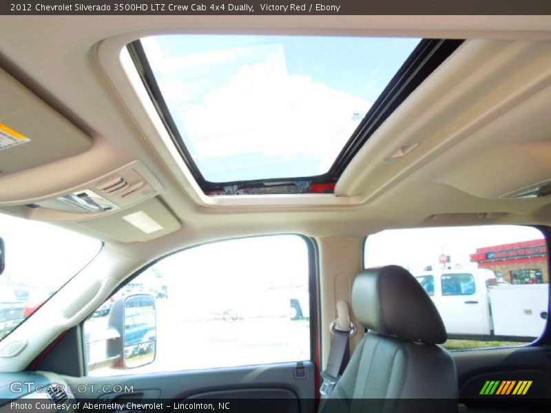 Victory Red / Ebony 2012 Chevrolet Silverado 3500HD LTZ Crew Cab 4x4 Dually