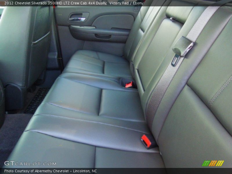 Victory Red / Ebony 2012 Chevrolet Silverado 3500HD LTZ Crew Cab 4x4 Dually