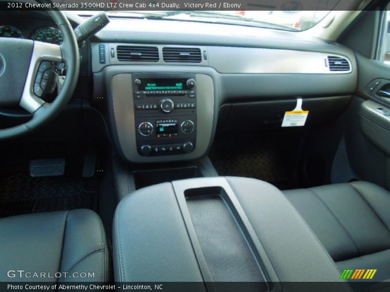 Victory Red / Ebony 2012 Chevrolet Silverado 3500HD LTZ Crew Cab 4x4 Dually