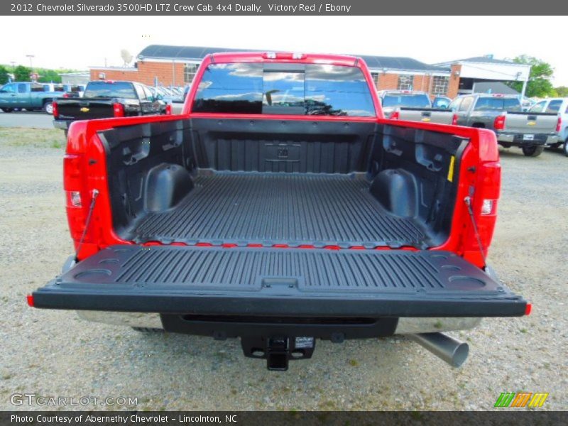 Victory Red / Ebony 2012 Chevrolet Silverado 3500HD LTZ Crew Cab 4x4 Dually