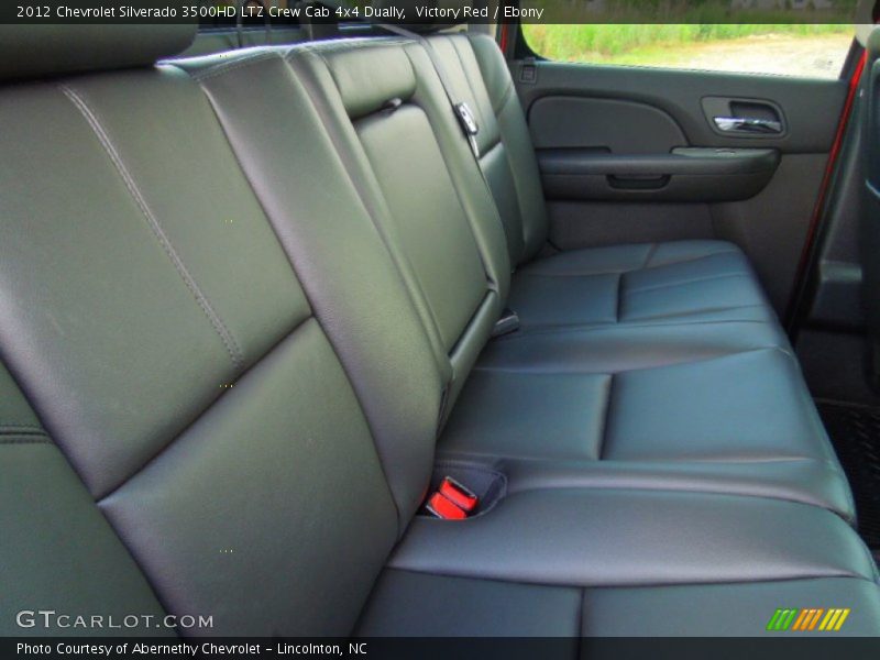 Victory Red / Ebony 2012 Chevrolet Silverado 3500HD LTZ Crew Cab 4x4 Dually