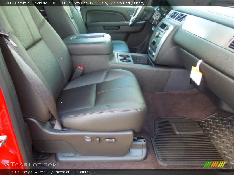 Victory Red / Ebony 2012 Chevrolet Silverado 3500HD LTZ Crew Cab 4x4 Dually