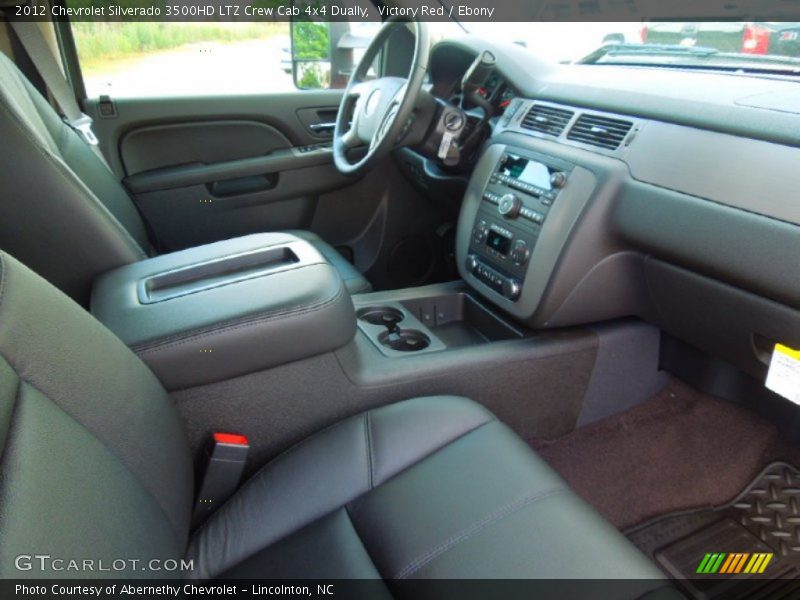 Victory Red / Ebony 2012 Chevrolet Silverado 3500HD LTZ Crew Cab 4x4 Dually