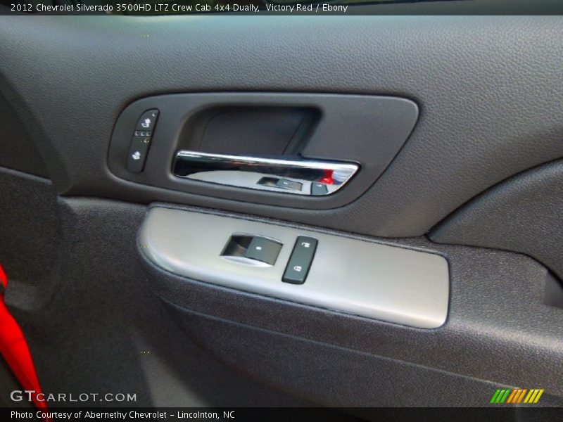 Victory Red / Ebony 2012 Chevrolet Silverado 3500HD LTZ Crew Cab 4x4 Dually