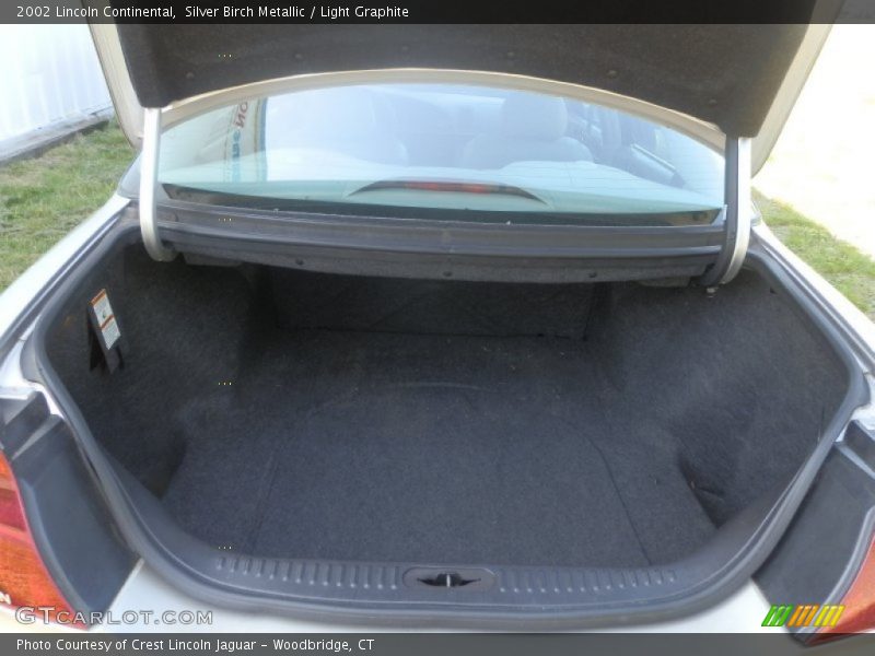 Silver Birch Metallic / Light Graphite 2002 Lincoln Continental