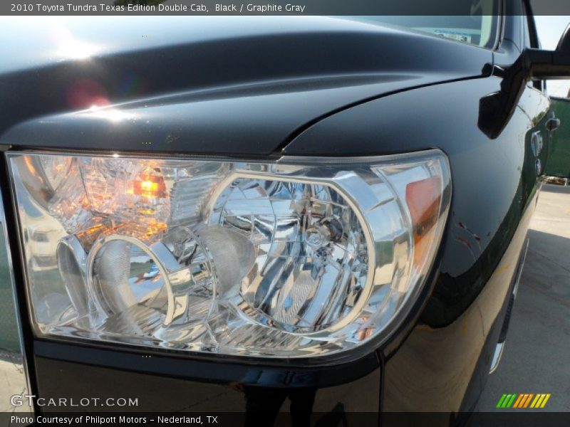 Black / Graphite Gray 2010 Toyota Tundra Texas Edition Double Cab