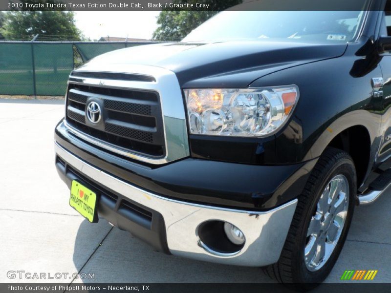 Black / Graphite Gray 2010 Toyota Tundra Texas Edition Double Cab