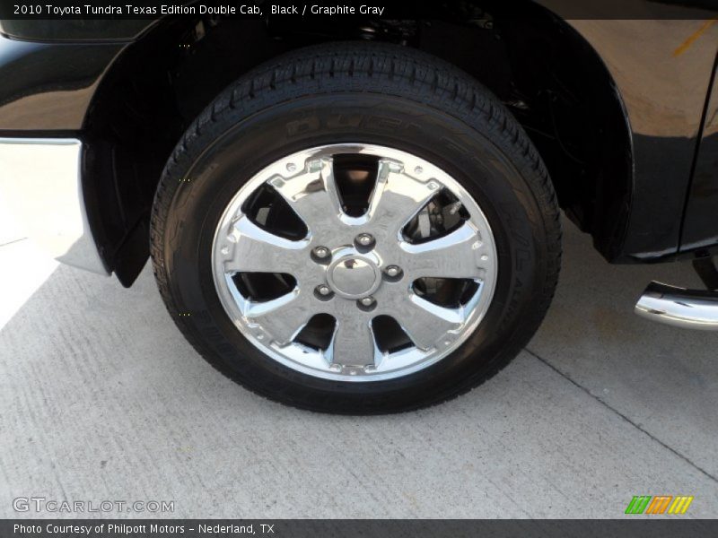 Black / Graphite Gray 2010 Toyota Tundra Texas Edition Double Cab