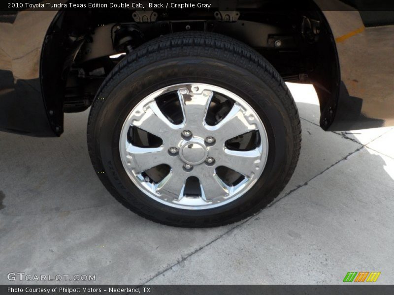 Black / Graphite Gray 2010 Toyota Tundra Texas Edition Double Cab