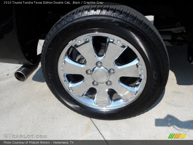 Black / Graphite Gray 2010 Toyota Tundra Texas Edition Double Cab