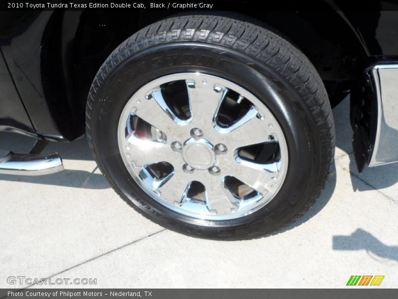 Black / Graphite Gray 2010 Toyota Tundra Texas Edition Double Cab