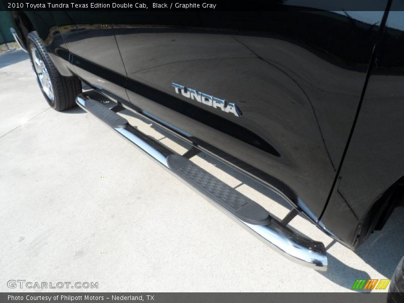 Black / Graphite Gray 2010 Toyota Tundra Texas Edition Double Cab
