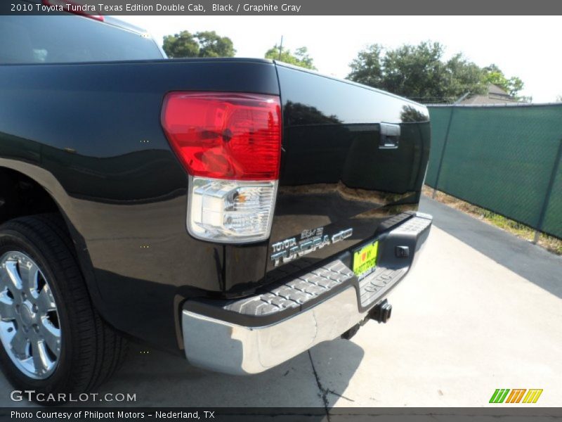 Black / Graphite Gray 2010 Toyota Tundra Texas Edition Double Cab