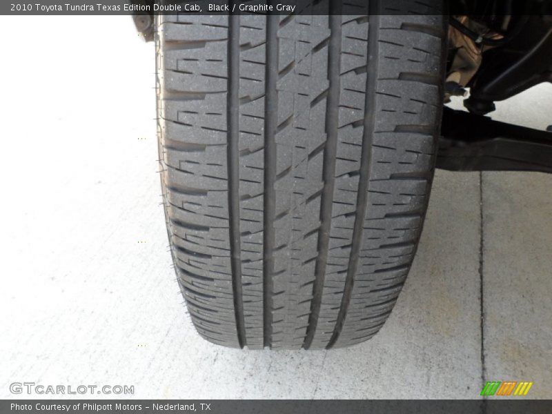 Black / Graphite Gray 2010 Toyota Tundra Texas Edition Double Cab