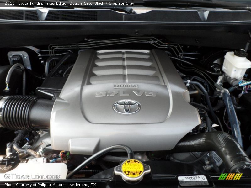  2010 Tundra Texas Edition Double Cab Engine - 5.7 Liter i-Force DOHC 32-Valve Dual VVT-i V8
