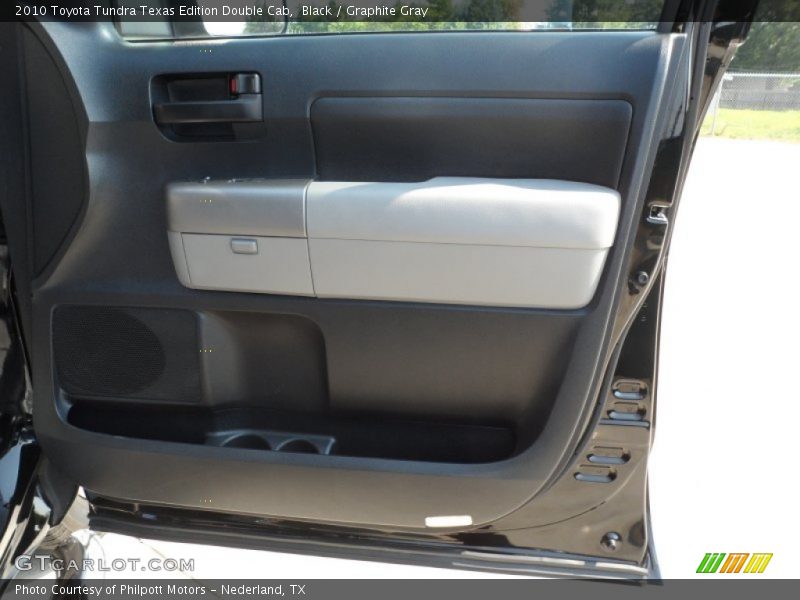 Black / Graphite Gray 2010 Toyota Tundra Texas Edition Double Cab
