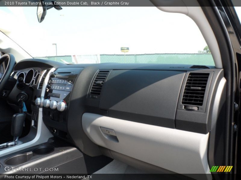 Black / Graphite Gray 2010 Toyota Tundra Texas Edition Double Cab
