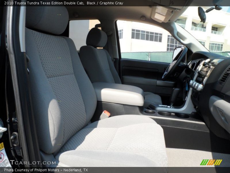 Black / Graphite Gray 2010 Toyota Tundra Texas Edition Double Cab