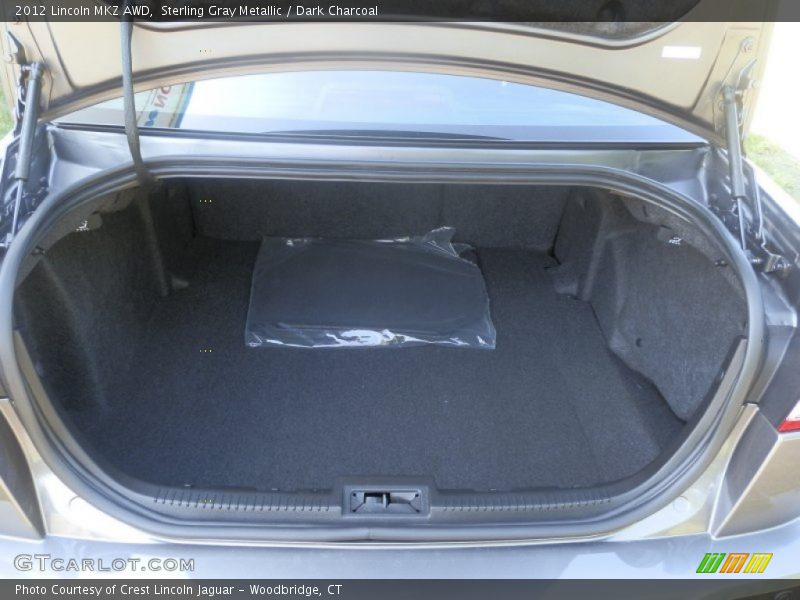 Sterling Gray Metallic / Dark Charcoal 2012 Lincoln MKZ AWD