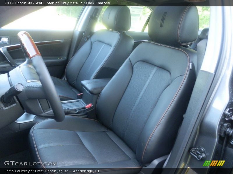 Sterling Gray Metallic / Dark Charcoal 2012 Lincoln MKZ AWD