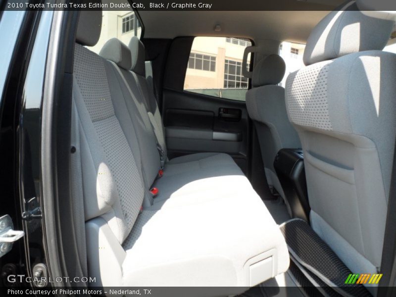 Black / Graphite Gray 2010 Toyota Tundra Texas Edition Double Cab