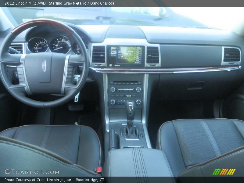 Sterling Gray Metallic / Dark Charcoal 2012 Lincoln MKZ AWD