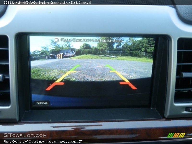 Sterling Gray Metallic / Dark Charcoal 2012 Lincoln MKZ AWD