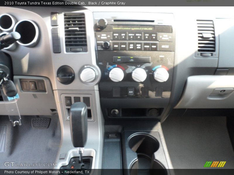 Black / Graphite Gray 2010 Toyota Tundra Texas Edition Double Cab