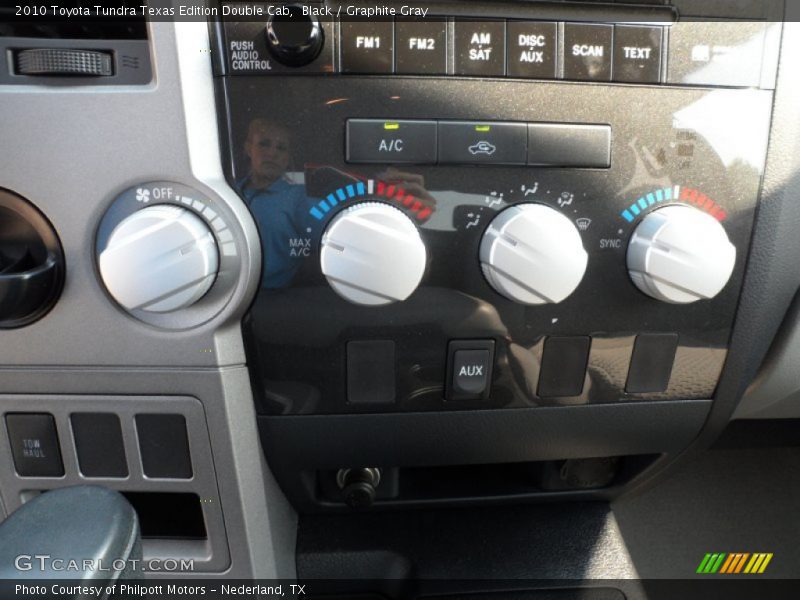 Black / Graphite Gray 2010 Toyota Tundra Texas Edition Double Cab